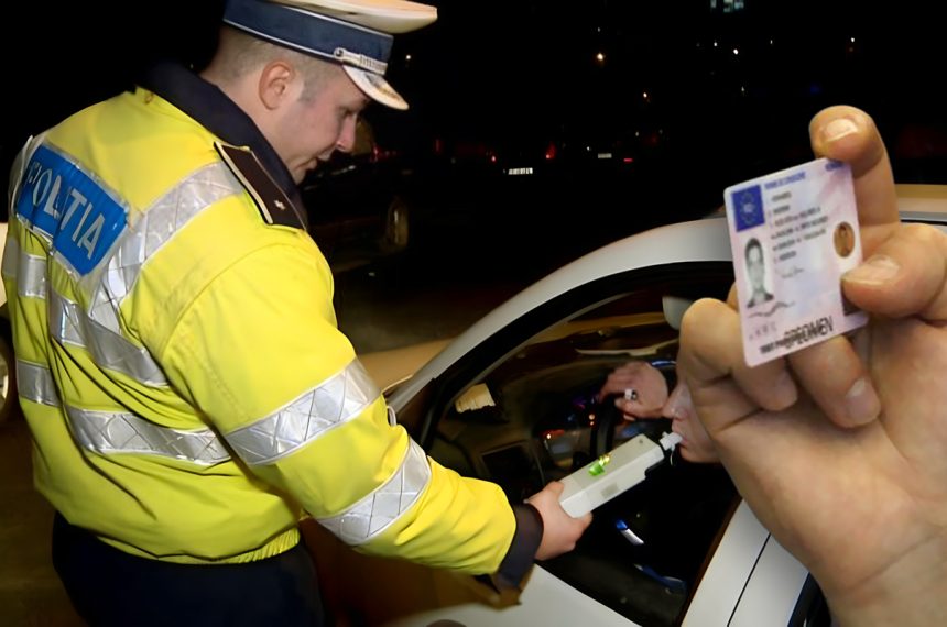 Permisul auto se va reține și în cazul consumului de alcool ulterior producerii unui accident de circulaţie