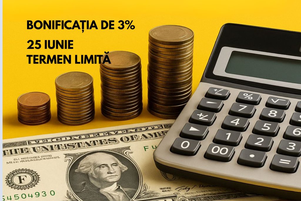 Bonificatie 3% la Impozit pentru Firmele de Buna-Credinta