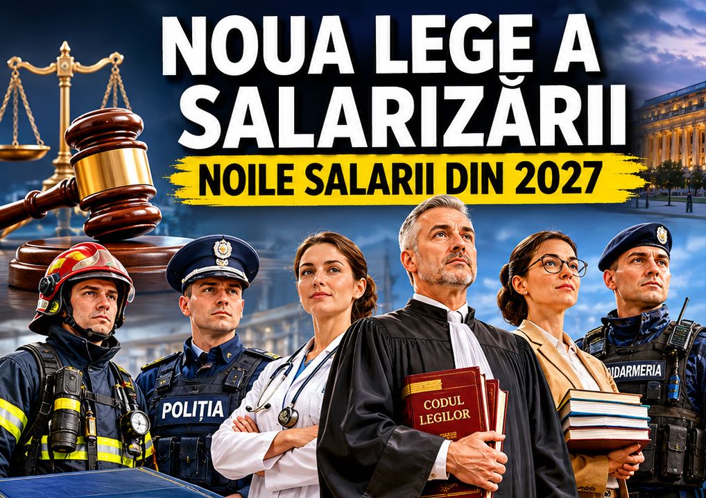 Proiectul Legii salarizării unitare a fost publicat pe 27 august 2026 — grilă nouă cu 12 grade, 87 de sporuri eliminate și ce înseamnă legal pentru cei 1,3 milioane de bugetari